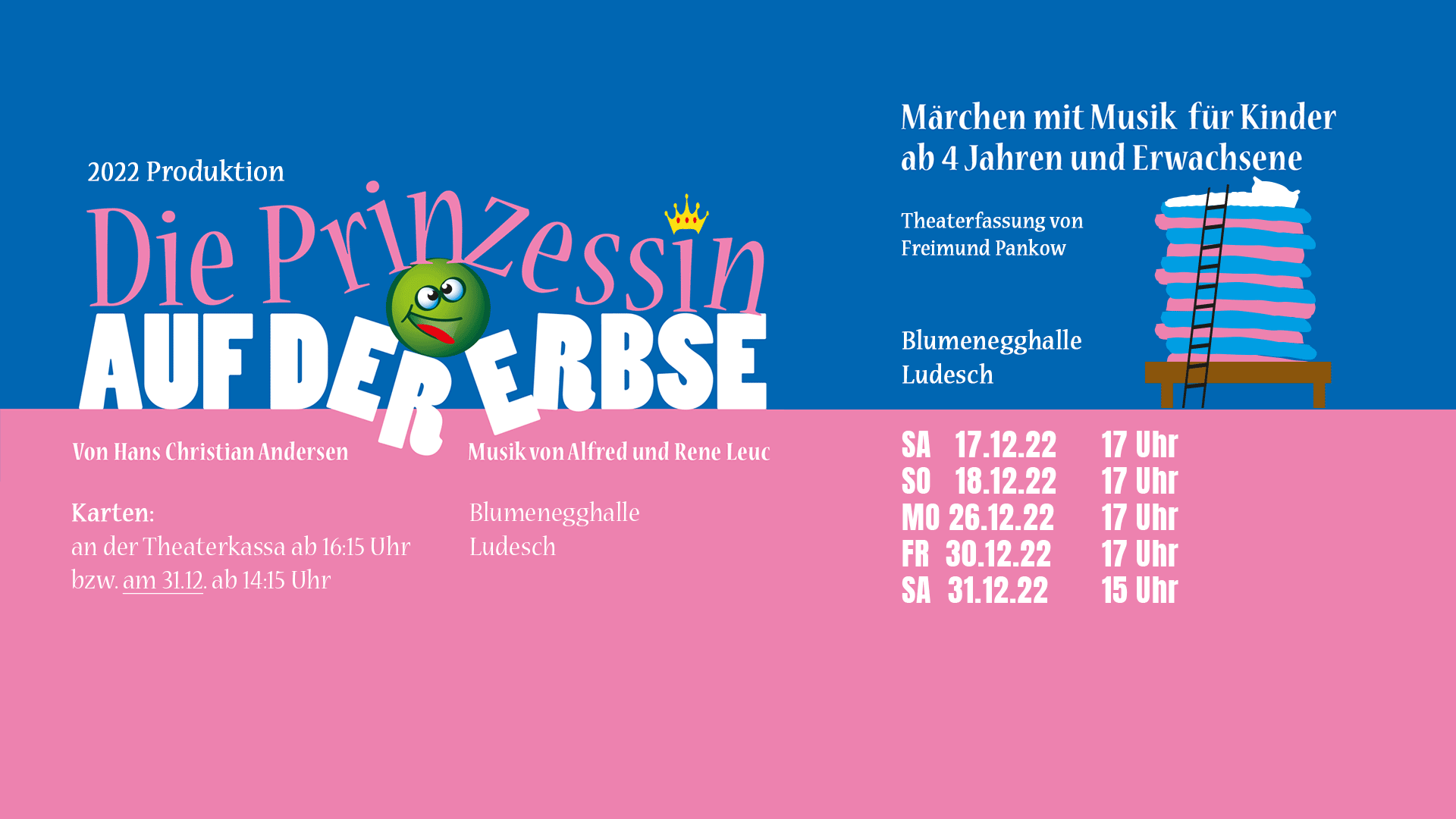 Die Prinzessin auf der Erbse 2022